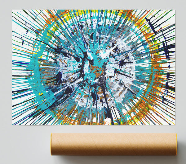 Star Explosion 3 Giclee Print
