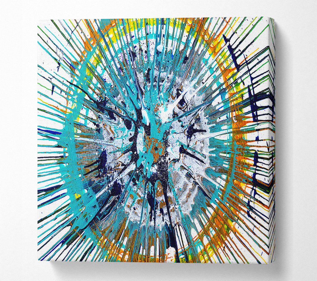  A Canvas Print of Star Explosion 3 Canvas Print