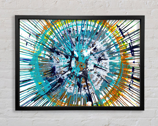 Star Explosion 3 Framed Print