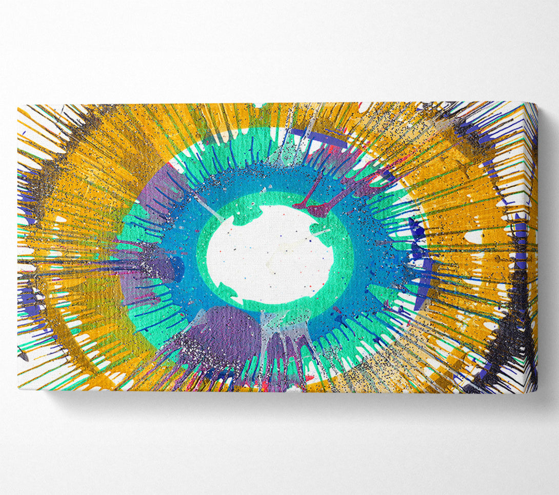  A Canvas Print of Sun Ray Illusion Canvas Print