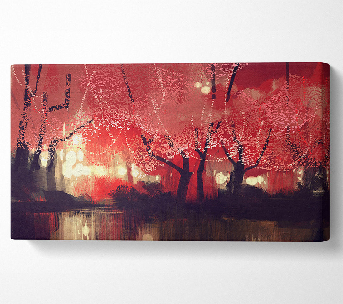  A Canvas Print of Woodland Fairy Dust Canvas Art
