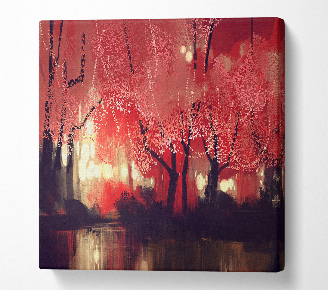  A Canvas Print of Woodland Fairy Dust Canvas Art