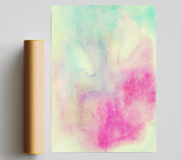 Face In The Clouds Print