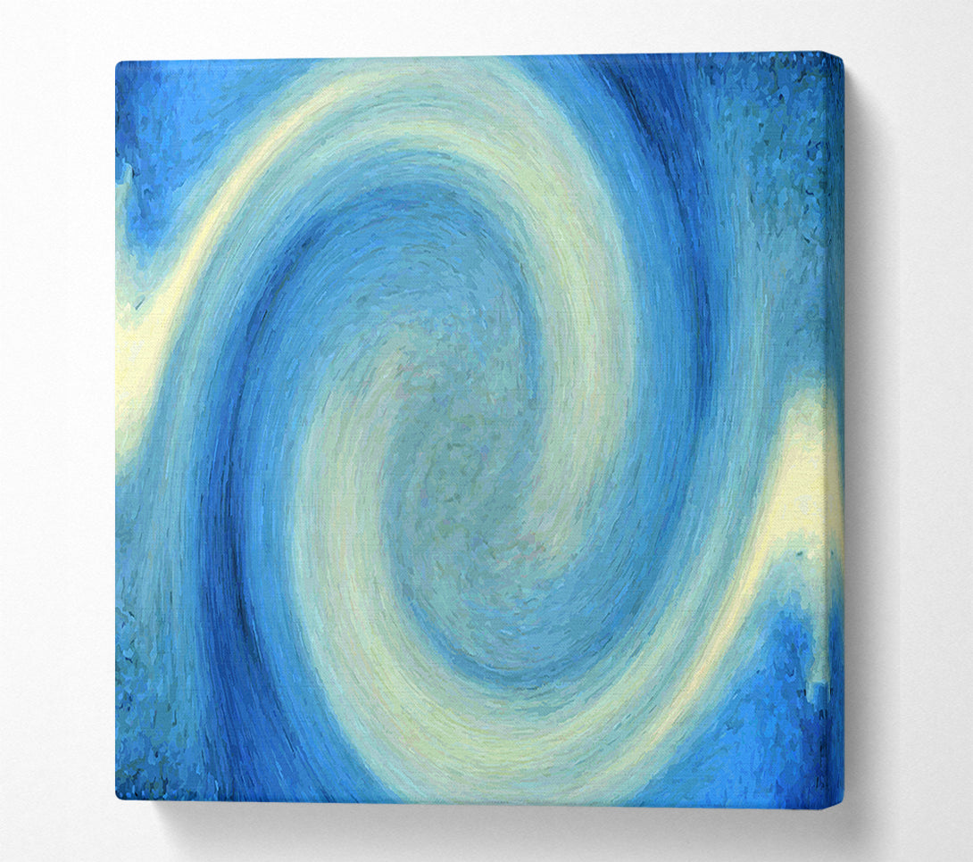  A Canvas Print of Wave Rotation Canvas Art