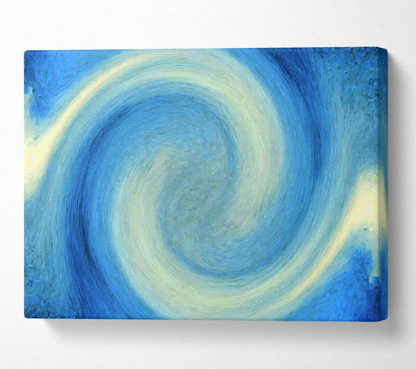  A Canvas Print of Wave Rotation Canvas Art
