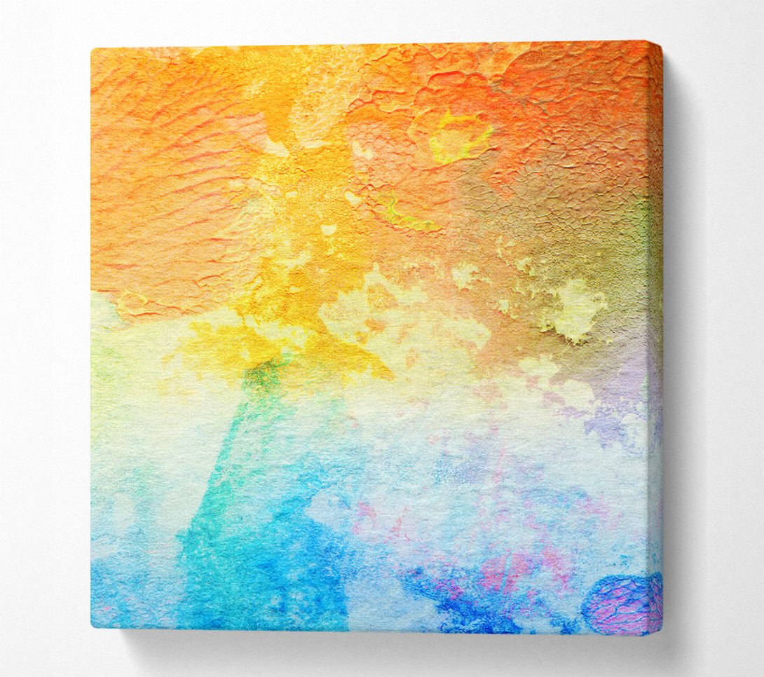  A Canvas Print of Desert Meets The Sky Canvas Wall Art