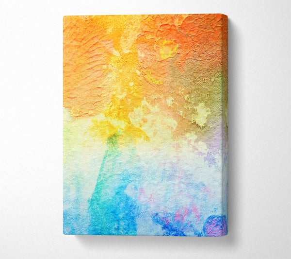  A Canvas Print of Desert Meets The Sky Canvas Wall Art