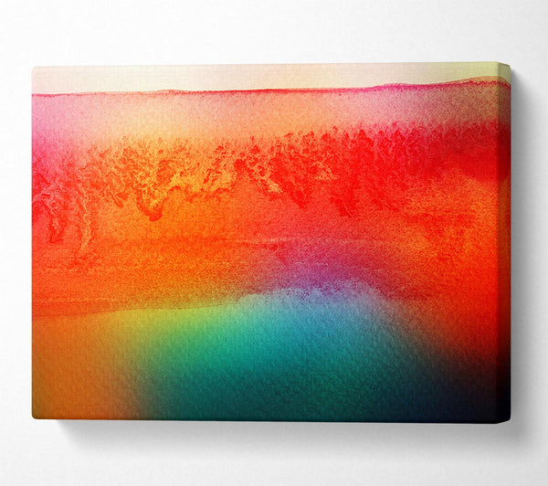  A Canvas Print of Ember Melt Canvas Art