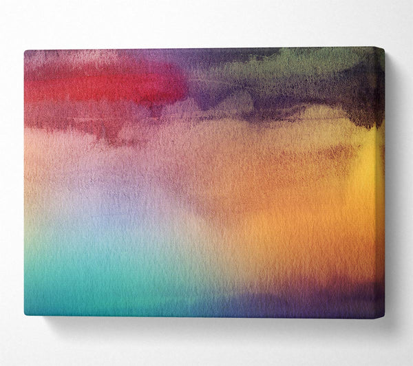  A Canvas Print of River Reflections 1 Canvas Print