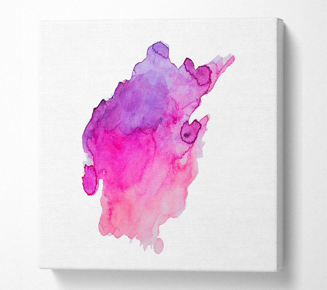  A Canvas Print of Colours Collide Canvas Print