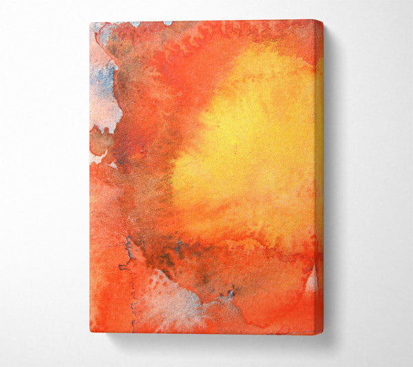  A Canvas Print of Sun Blast Canvas Print