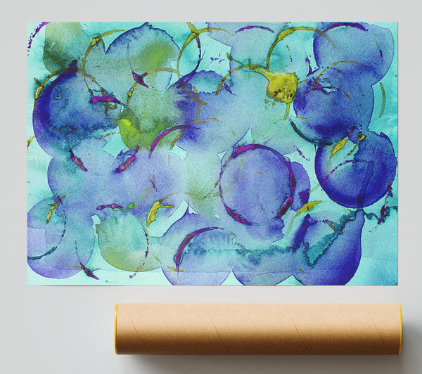 Blueberry Madness Print