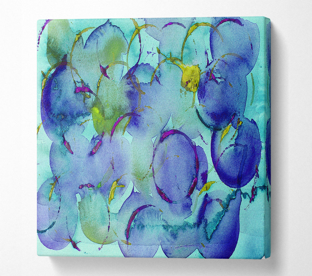 A Canvas Print of Blueberry Madness Canvas Wall Art