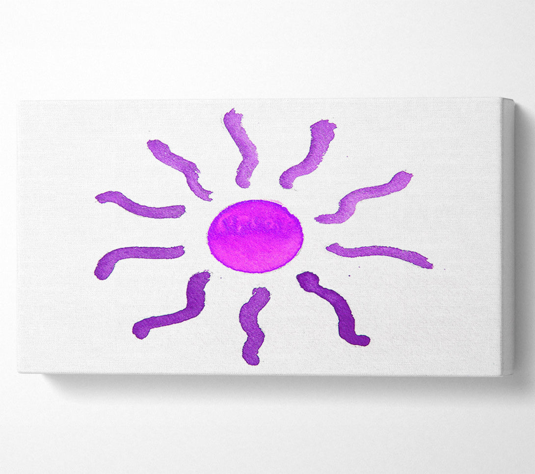  A Canvas Print of Sun Rays Canvas Wall Art