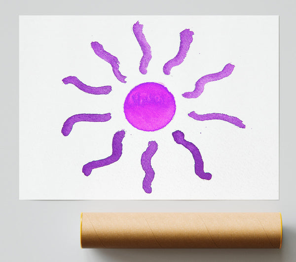 Sun Rays Poster