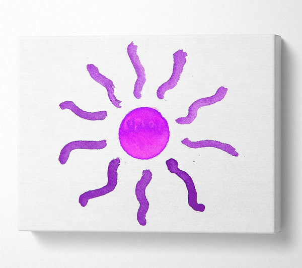  A Canvas Print of Sun Rays Canvas Wall Art