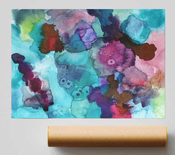 Flower Burst Poster