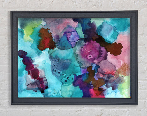 Flower Burst Framed Print