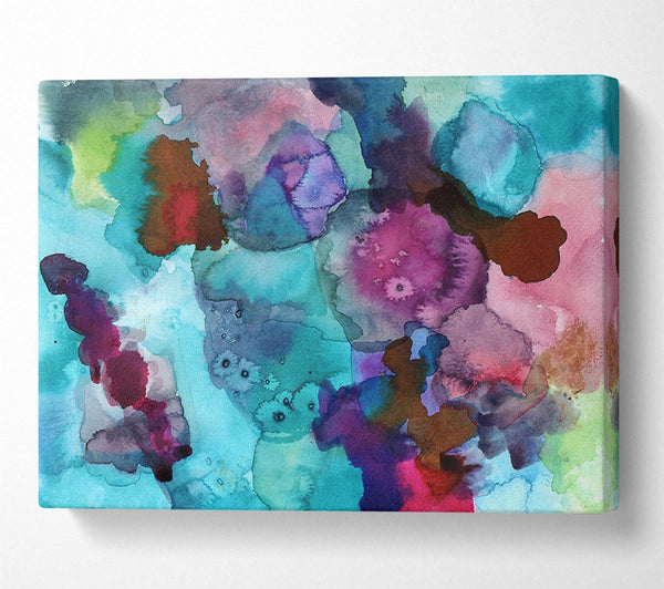  A Canvas Print of Flower Burst Canvas Art