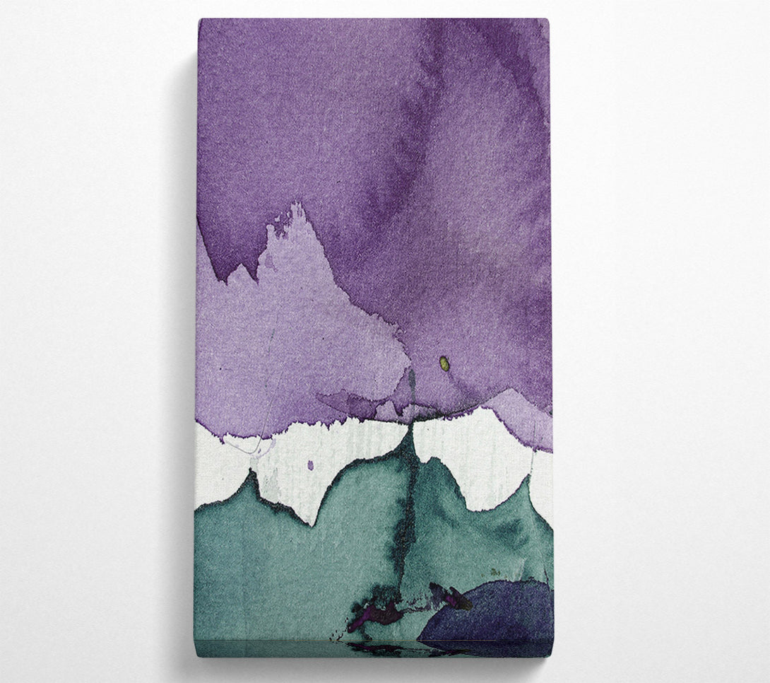  A Canvas Print of Tulip Petal Canvas Print