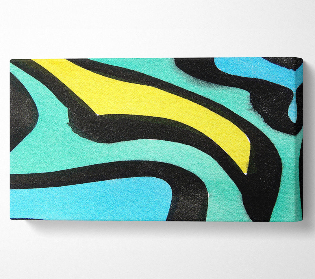  A Canvas Print of Animal Stripes 2 Canvas Print