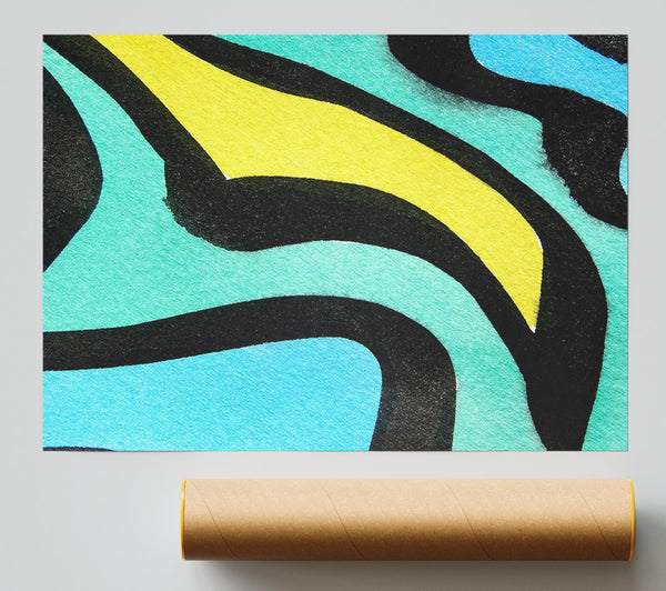 Animal Stripes 2 Giclee Print