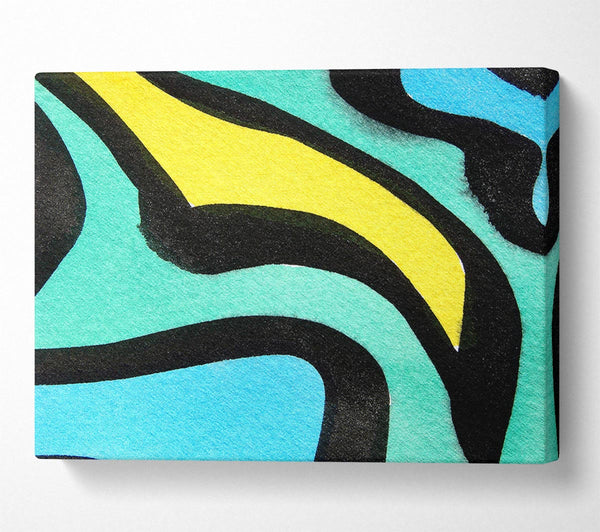 A Canvas Print of Animal Stripes 2 Canvas Print