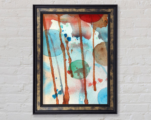 Garden Confusion Framed Print