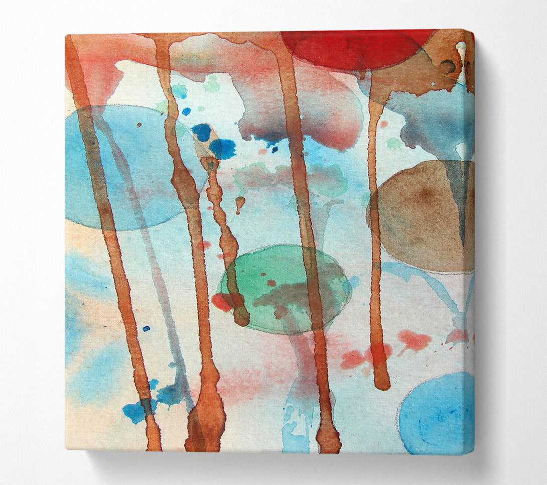  A Canvas Print of Garden Confusion Canvas Print