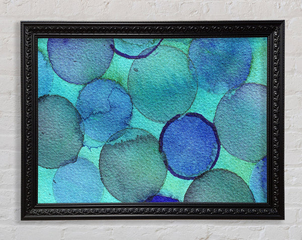 Circles Of Truth Framed Print