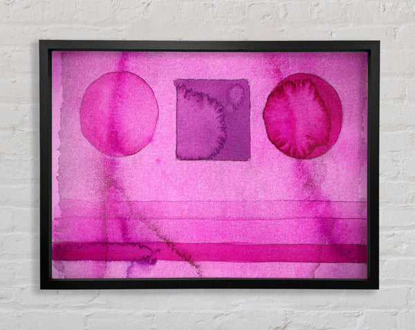 Retro Tape Framed Print