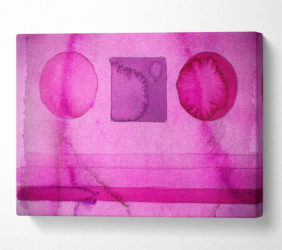  A Canvas Print of Retro Tape Canvas Print
