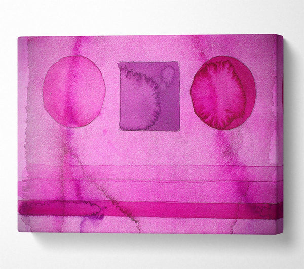  A Canvas Print of Retro Tape Canvas Print