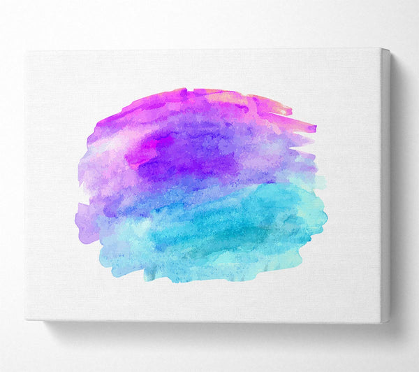  A Canvas Print of Yin And Yang Colours Canvas Wall Art