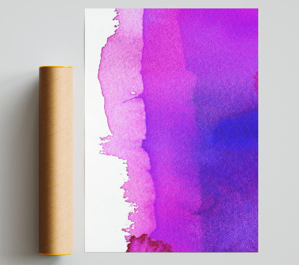 Pink Ocean Ebb Poster