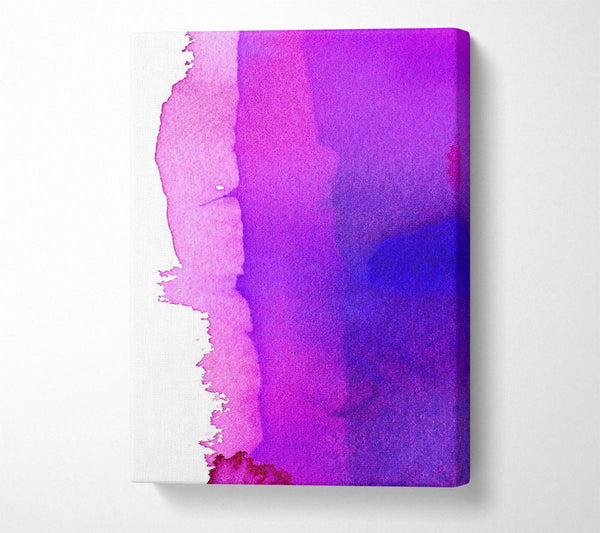  A Canvas Print of Pink Ocean Ebb Canvas Print