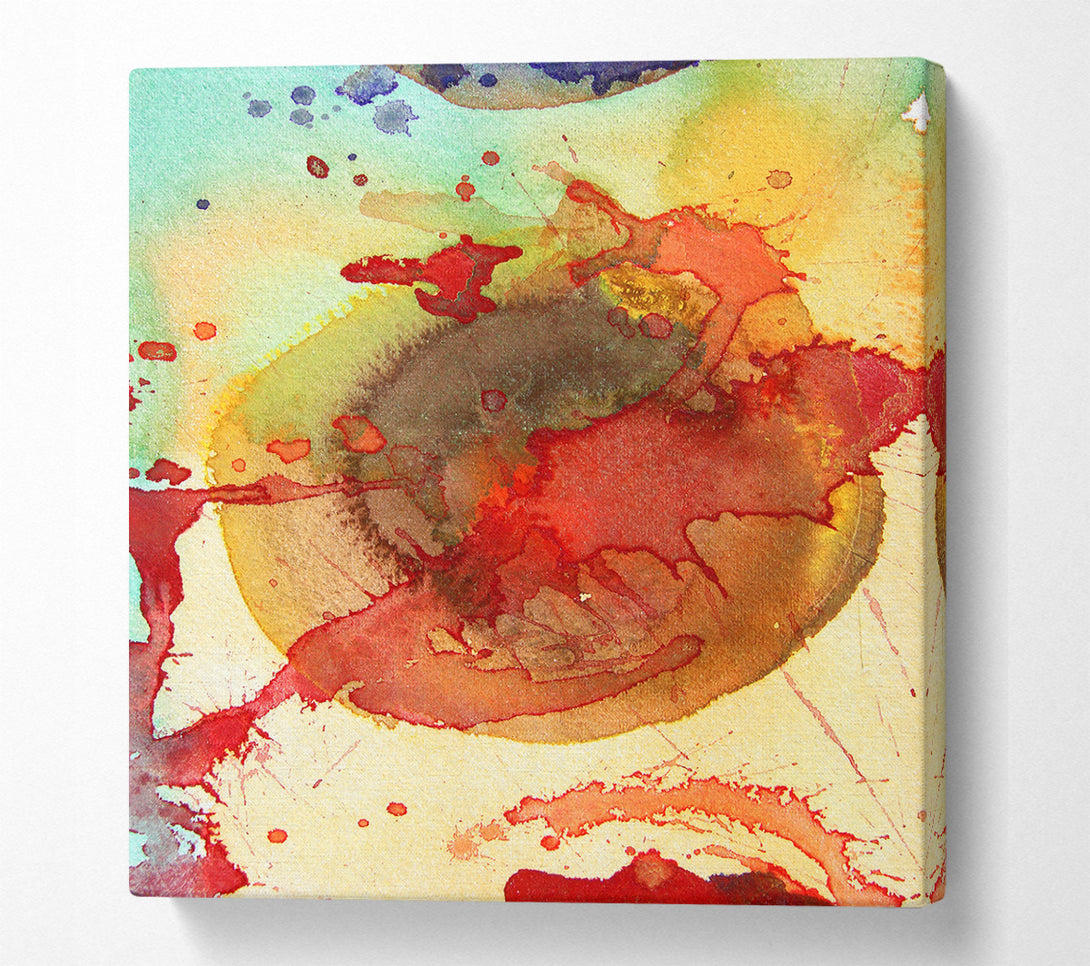  A Canvas Print of Heat From The Golden Canvas Print