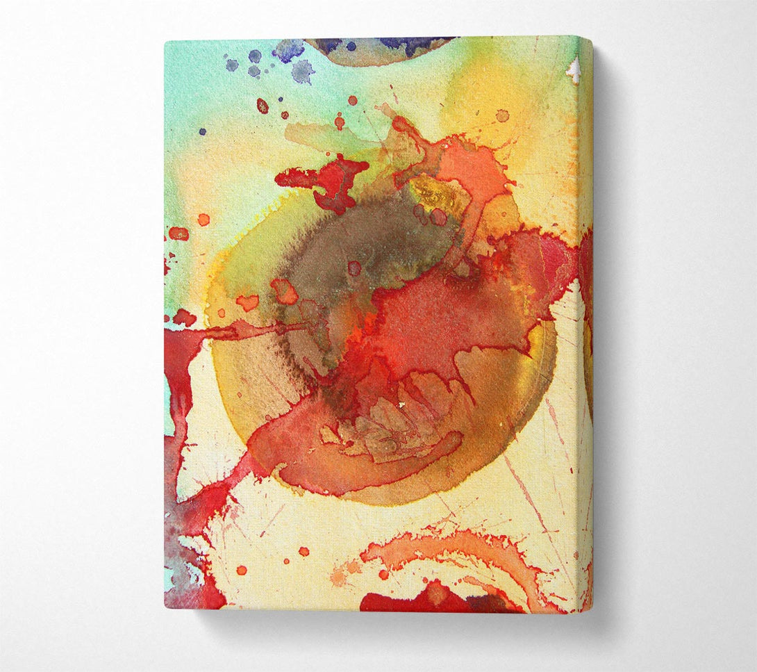  A Canvas Print of Heat From The Golden Canvas Print