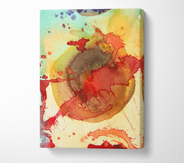  A Canvas Print of Heat From The Golden Canvas Print