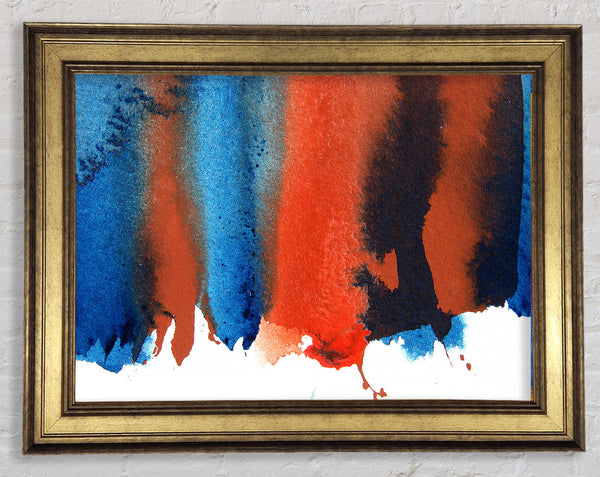 Fire And Ice 2 Framed Print