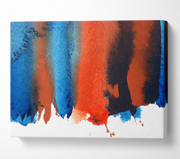  A Canvas Print of Fire And Ice 2 Canvas Art