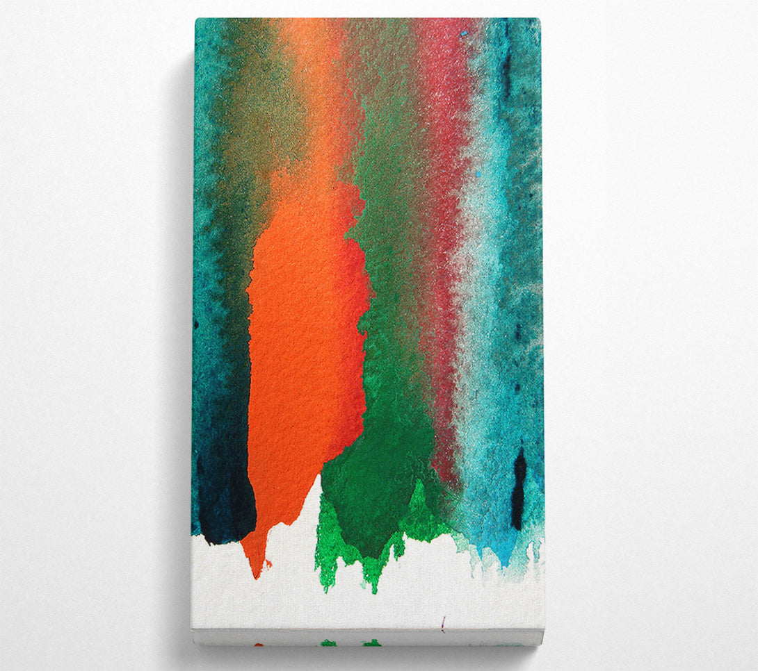  A Canvas Print of Colourful Forest Canvas Art