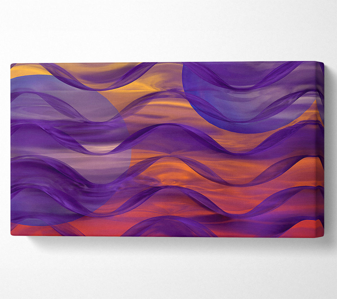 A Canvas Print of Sound Waves Canvas Print