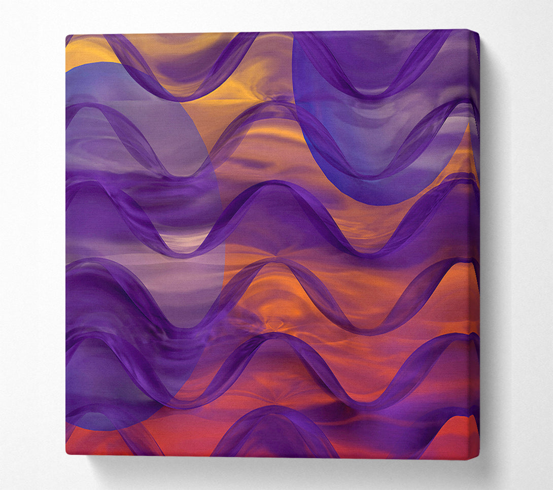  A Canvas Print of Sound Waves Canvas Print