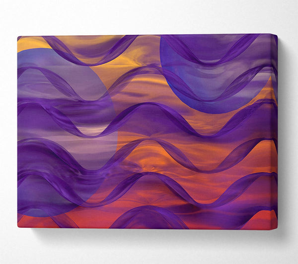  A Canvas Print of Sound Waves Canvas Print