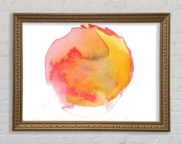 Earth In The Sun Framed Print