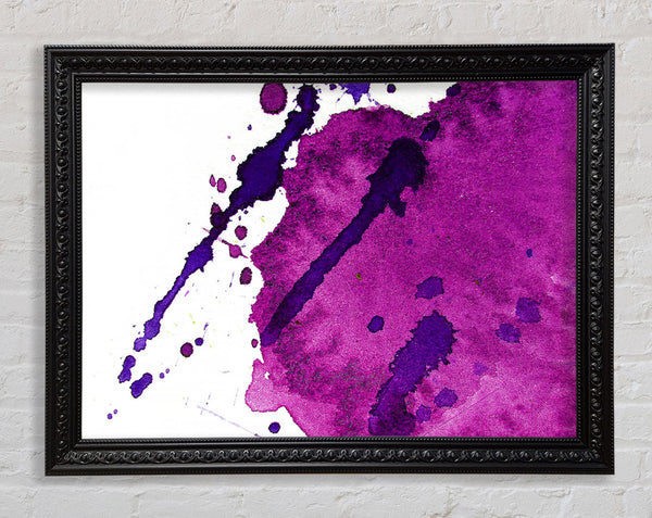 Love Splash Framed Print