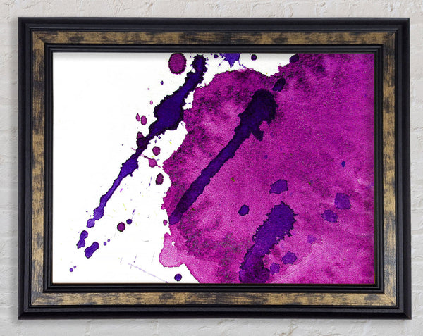 Love Splash Framed Print