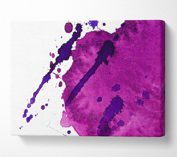  A Canvas Print of Love Splash Canvas Wall Art