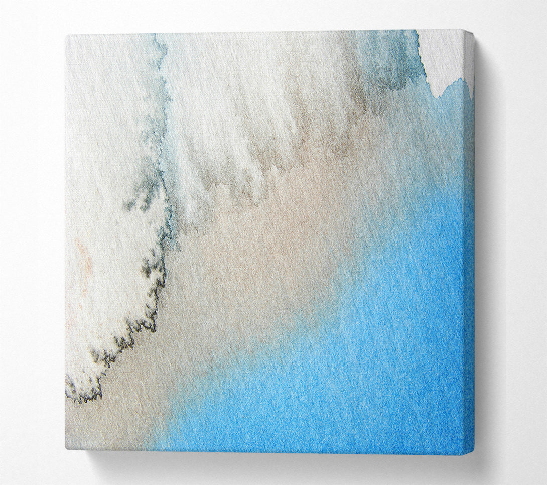  A Canvas Print of Ocean From Above Canvas Wall Art